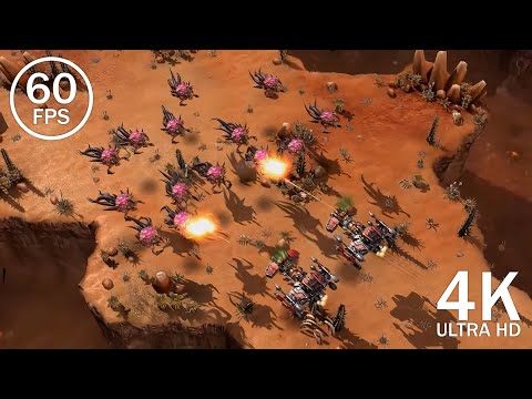StarCraft 2 Alpha 4K 60fps Zerg unit trailer upscale