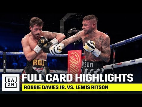 WATCH – FULL CARD HIGHLIGHTS | Robbie Davies Jr. vs. Lewis Ritson