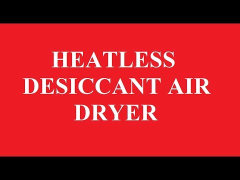 HEATLESS DESICCANT AIR DRYER AND OPERATING TIME SEQUENCES | Rotating & Static Equipments | Tamil Video