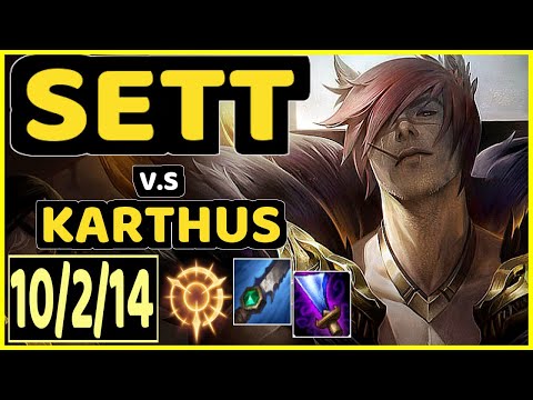 BWIPO (SETT) vs KARTHUS - 10/2/14 KDA JUNGLE CHALLENGER GAMEPLAY - EUW