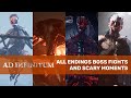 Ad Infinitum Endings (Peace, Lost, Ad Infinitum) Boss Fights Enemies And Scary Moments