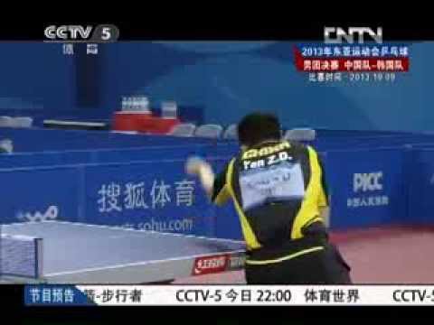 2013 East Asian Games (MT-F/m4) Fan Zhendong VS Jung Young Sik [Full Match]