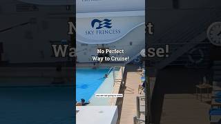 There is no perfect way to cruise #firsttimecruiser #cruiseadvice #cruisetipsforfirsttimecruisers
