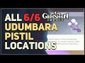 All Udumbara Pistil Locations | Genshin Impact
