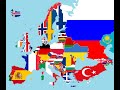 All national anthems of Europe