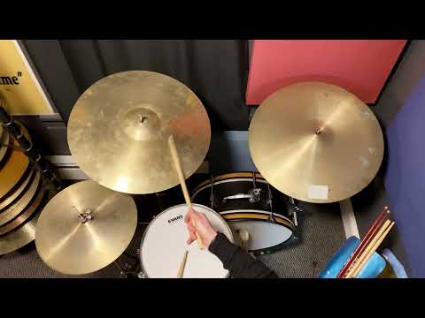 PAISTE SUPER MEDIUM CRASH/RIDE 20" image 8