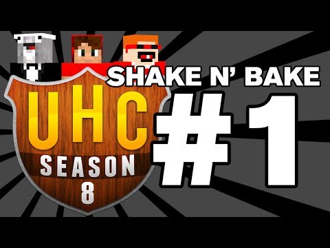 CUBE UHC SEASON 8 EP. 1 - TEAM SHAKE N' BAKE!