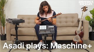 Asadi Plays: Native Instruments Maschine+ Standalone Groovebox