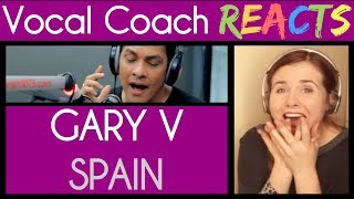 Vocal Coach Reacts to Gary Valenciano singing Spain