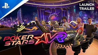 PokerStars VR - Launch Trailer | PS VR2 Trailer
