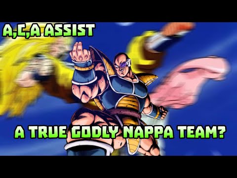 DBFZ Nappa, Kid Buu, Goku Team Synergy