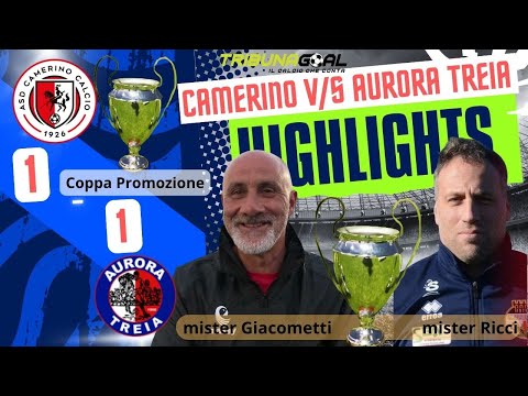 Highlights Camerino Aurora Treia Promotion Cup Quarter-finals first leg