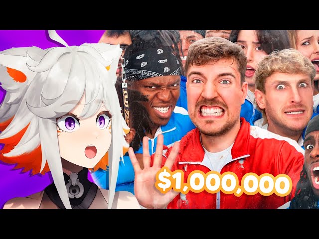 Deme Reacts to MrBeast 50 YouTubers Fight For $1,000,000 SDDEFAULT Thumbnail