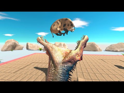 Never Tease a Spinosaurus in a Cage - Animal Revolt Battle Simulator