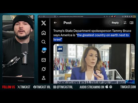 Trump State Department Calls Israel The GREATEST COUNTRY On Earth, Left AND Right ROAST Tammy Bruce 