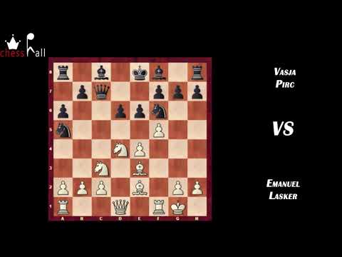 LASKER vs PIRC (5/5) (music by RAVEL in background)