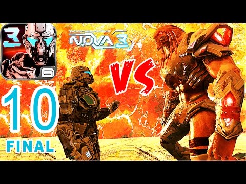 N.O.V.A 3 - iPhone Gameplay Walkthrough Mission #10 FINAL
