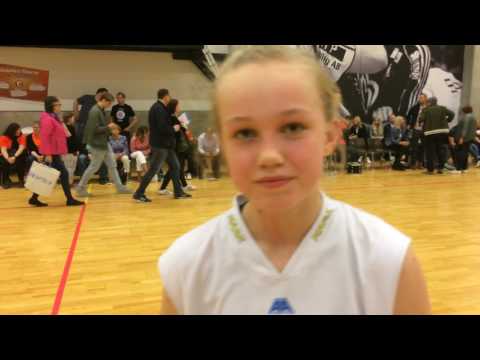 Stina Almqvist, matchens lirare i semifinal DU15!