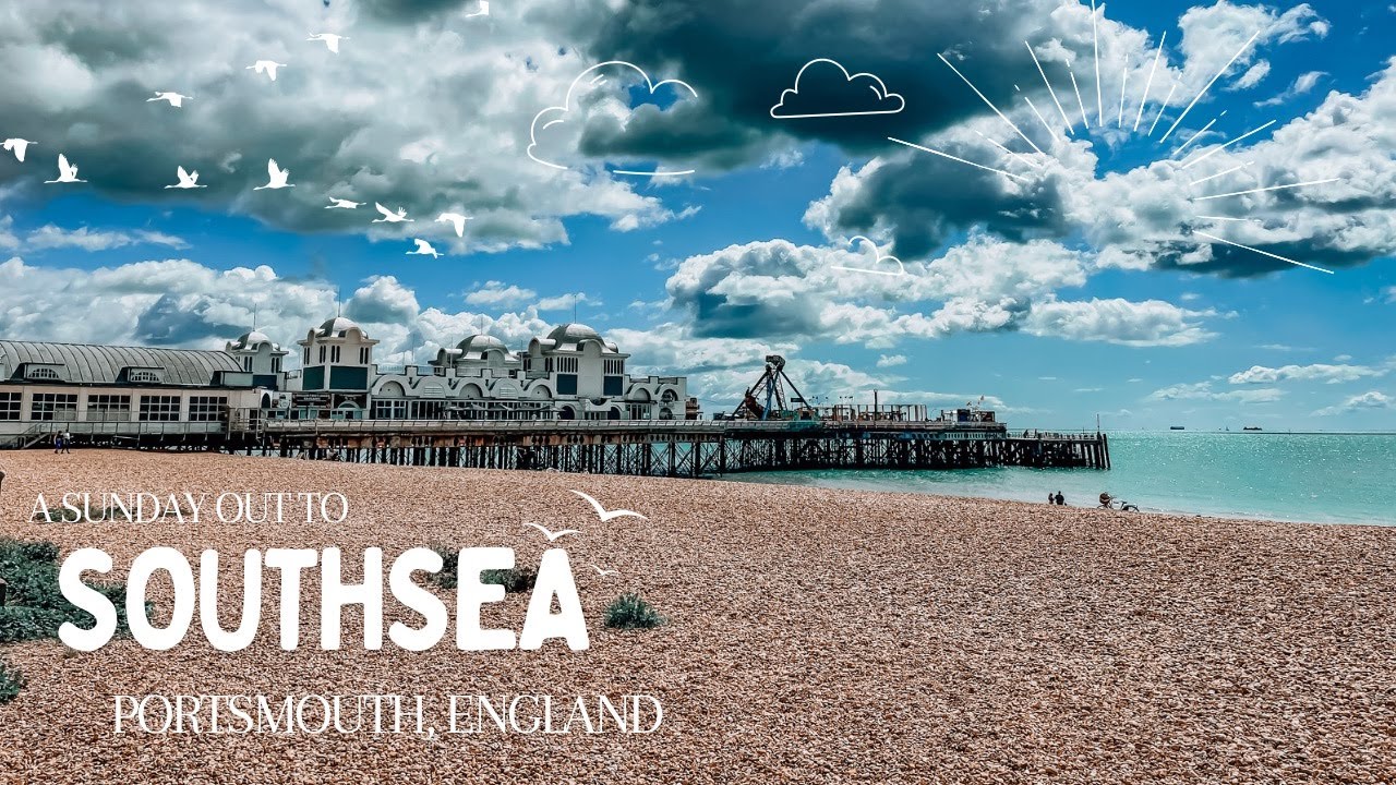 SOUTHSEA VLOG | ON A BUDGET SEASIDE VISIT | Portsmouth | Travel Vlog