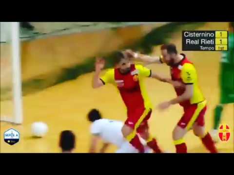 CISTERNINO 6 X 4 REAL RIETI - GOLS DE EDUARDO NO JOGO-