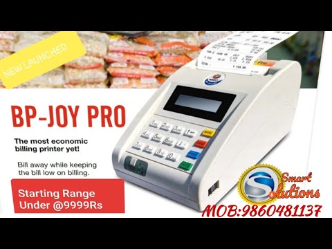 WEP BP Joy Pro Billing Machine