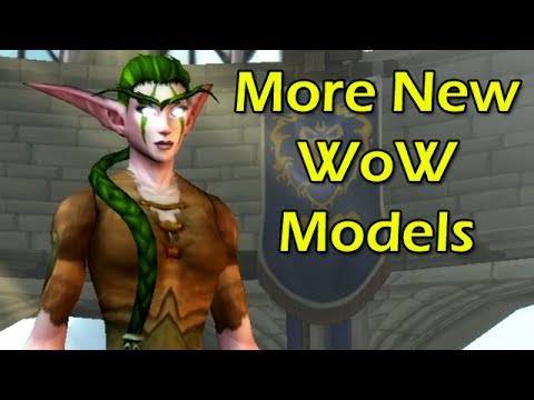 Warlords of Draenor Alpha: New Human, Night Elf, Orc, Undead, Dranei Character Models | WoWcrendor