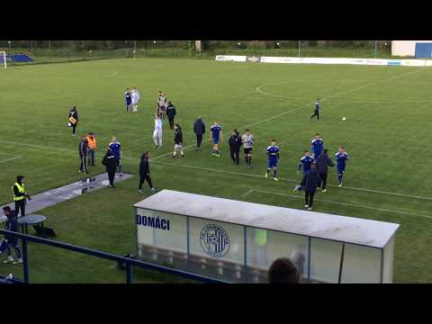 FC Lokomotíva Košice - FC Nitra 1:1 (1:0) - Poďakovanie hráčov fanúšikom.