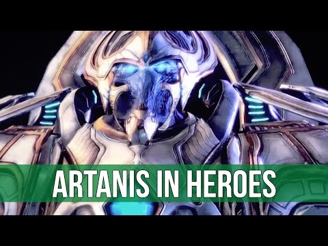 Heroes of the Storm: Artanis Gameplay! (4K)