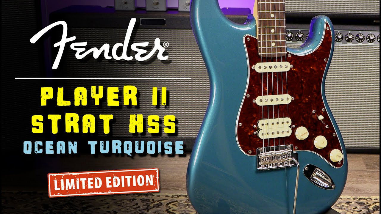 opens link to Dream Guitar!!! Fender Player II Strat HSS - Ocean Turquoise 🌊 💥 🎸