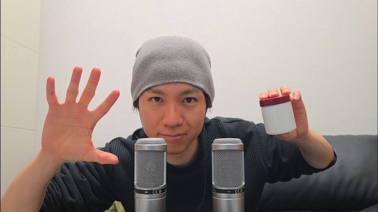 ASMR Hand and Tingle sounds 手とゾワる音たち🎵