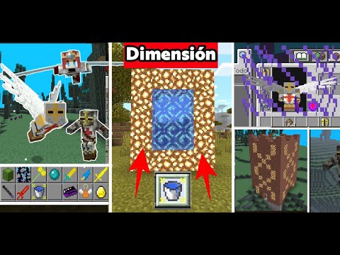 Insane Dimensions Addon in Minecraft PE 1.16+!