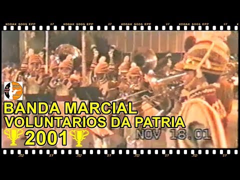 BMVP 2001 - BANDA MARCIAL VOLUNTÁRIOS DA PÁTRIA 2001 NO COBANPE CONCURSO DE BANDAS DE PERNAMBUCO