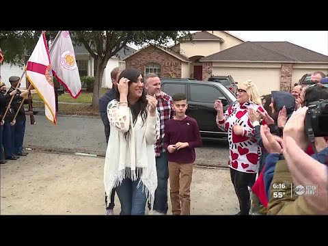 Local family's home being remodeled on Military Make Over with Montel Williams