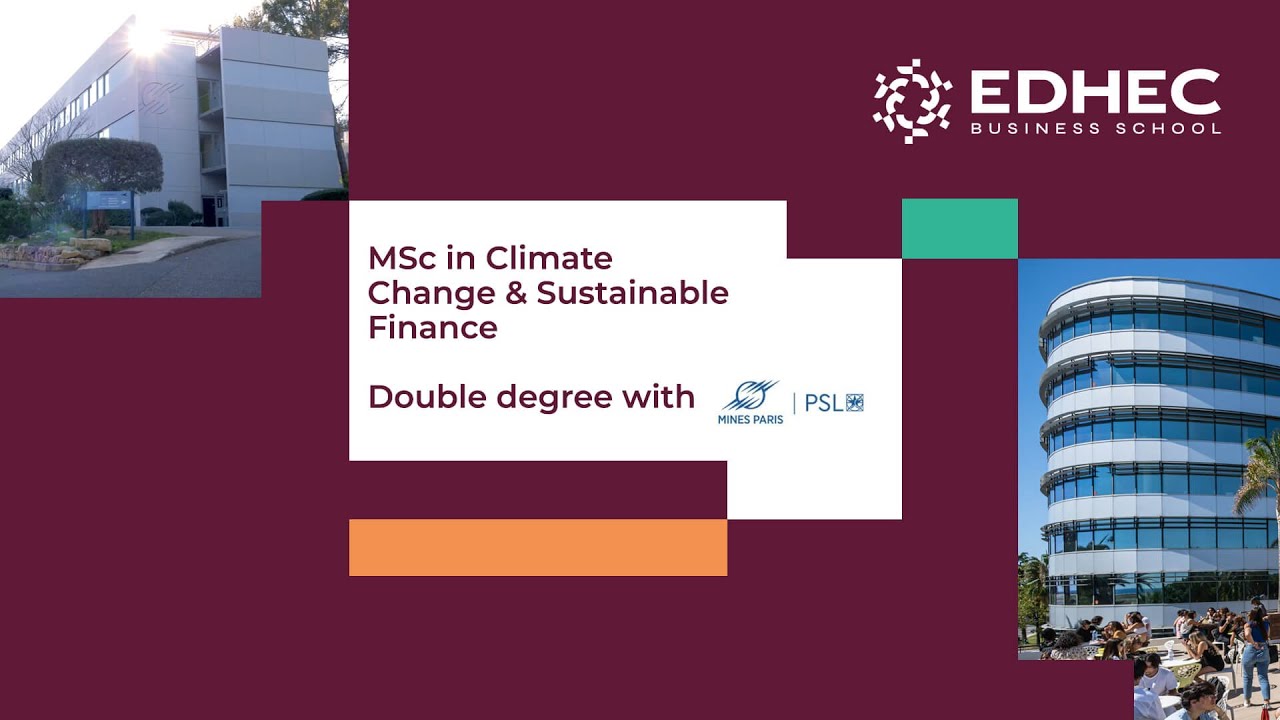 How to get into sustainable finance