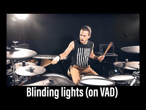 BLINDING LIGHTS - The Weeknd - DRUM COVER on Roland VAD 506