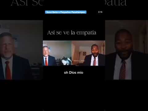 Esta entrevista se tornó muy graciosa y dio un gran ejemplo #shorts #empatia #entrevista #humildad