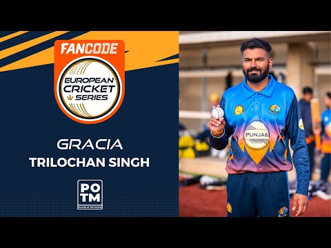 POTM: T.Singh - Match 83 - GRA vs LIT | Highlights | FanCode ECS Spain, Barcelona 2022 | ECS22.757