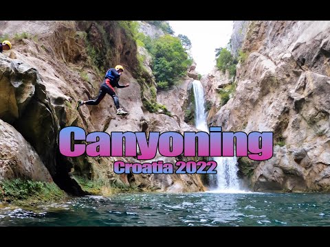 Canyoning Split Croatia 2022