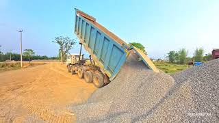 Tata Signa 4825.TK Dumper Unloading Loading 10mm Stone