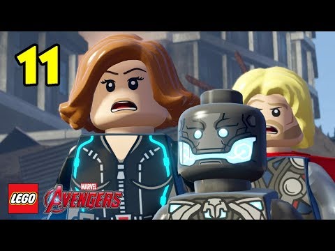LEGO MARVEL`s Avengers Walkthrough Part 11 - RISE OF ULTRON (No HUD Gameplay)