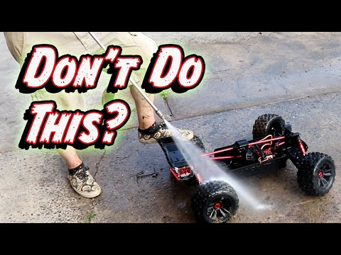 How to clean your RC car or truck.  Yes or No?