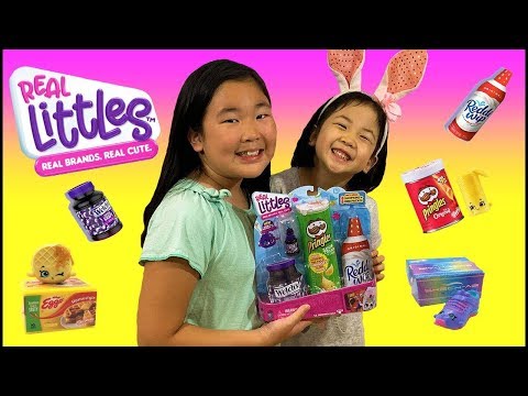 We Shrunk like Shopkins Real Littles! Unboxing with Sasha & Ella