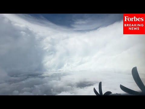 Hurricane Hunter Captures Footage From Eye Of Category 5 Hurricane Melissa