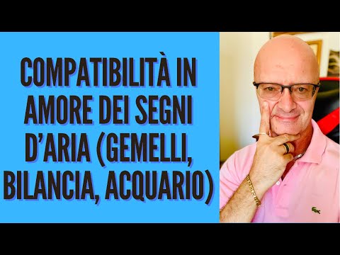 COMPATIBILITÀ IN AMORE DEI SEGNI D’ARIA (GEMELLI, BILANCIA, ACQUARIO)