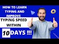 Learn English Typing In 10 Days Typing Lessons Course How I Learned To Type Really Fast