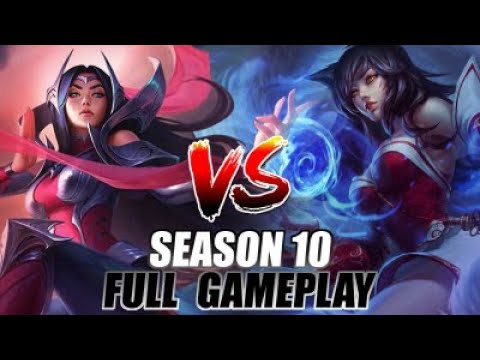 Ahri Vs Irelia Season 10 Full Gameplay ~ LegitKorea Rank 1 Ahri