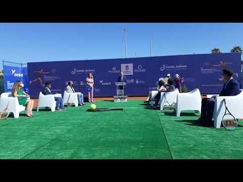 MIGUEL DIAZ - PRESIDENTE RFET/ Presentación ITF W60 Disa Gran Canaria y W60 Conde Jackson Maspalomas