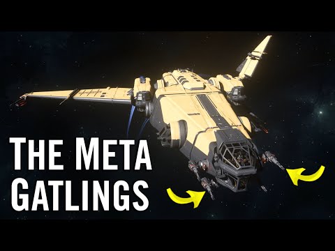 Star Citizen: BREAKNECK Gatling Corsair – New Ballistic Meta?