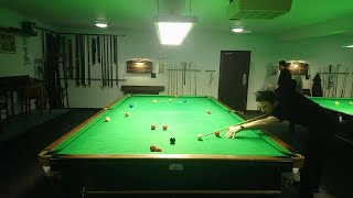 Another missed ton but it was a tricky pink (me playing).