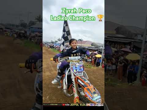 Ladies Champion Zyrah Paco